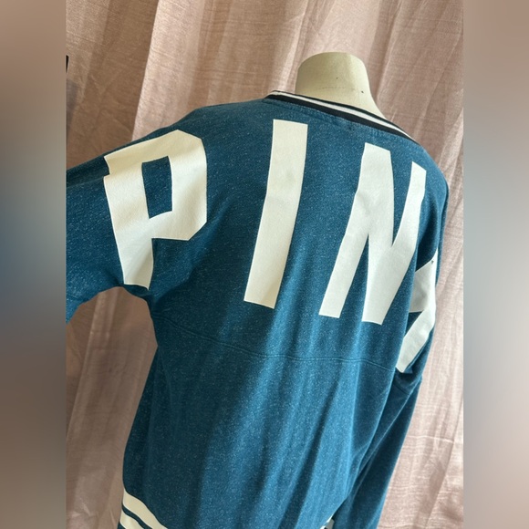 Victoria’s Secret pink varsity sweater - Picture 5 of 5